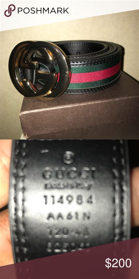 gucci belt authenticity code|genuine gucci belt.